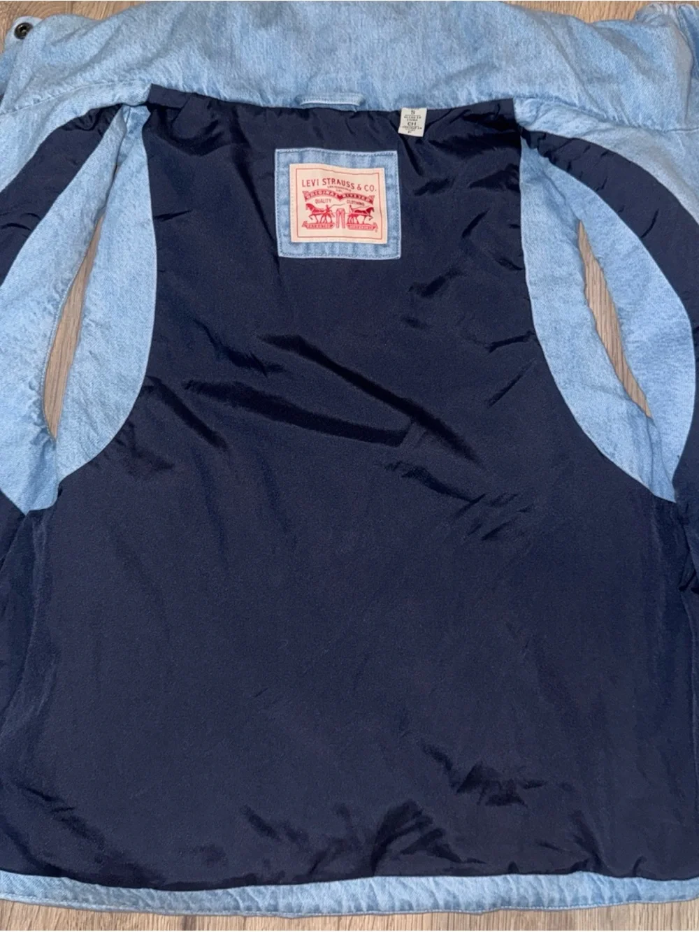 Levi's Light Blue Puffer Vest for Kids